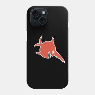 Coral color option. Fish saw sign on German submarines ww2 Phone Case