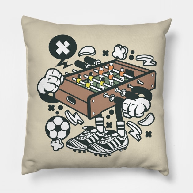 Let's play the kicker Pillow by Superfunky