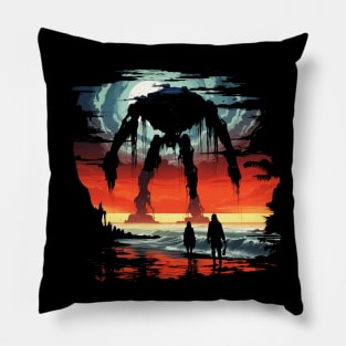 Moonlight Invaders Pillow