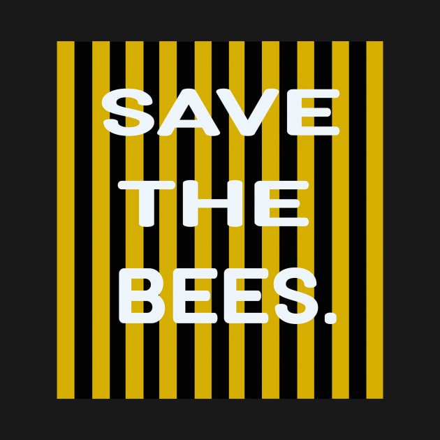 Save The Bees T-Shirt by batike