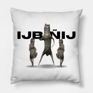 ijbiñij wolf dancing meme 3d animation three Pillow