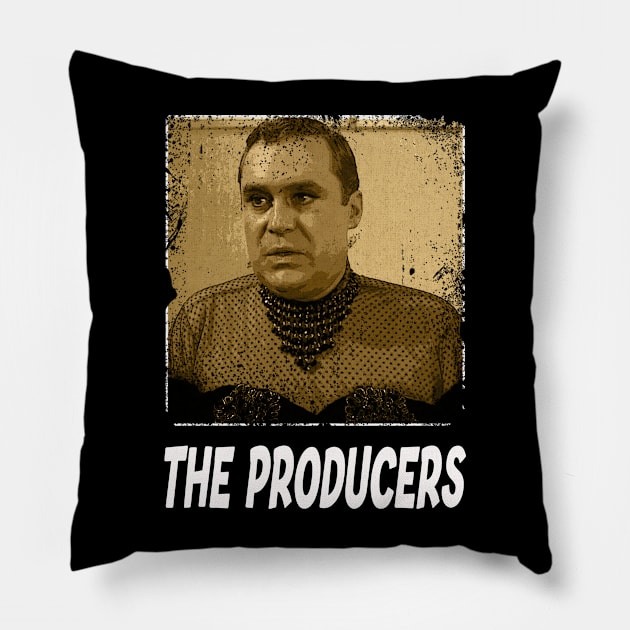 Theatrical Threads Make a Statement with Producer Movie-Inspired T-Shirts Pillow by WillyPierrot