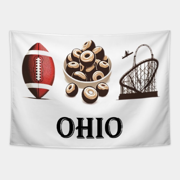 Ohio Essence Tapestry by Ohio ily