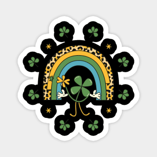 shamrock dancing Magnet