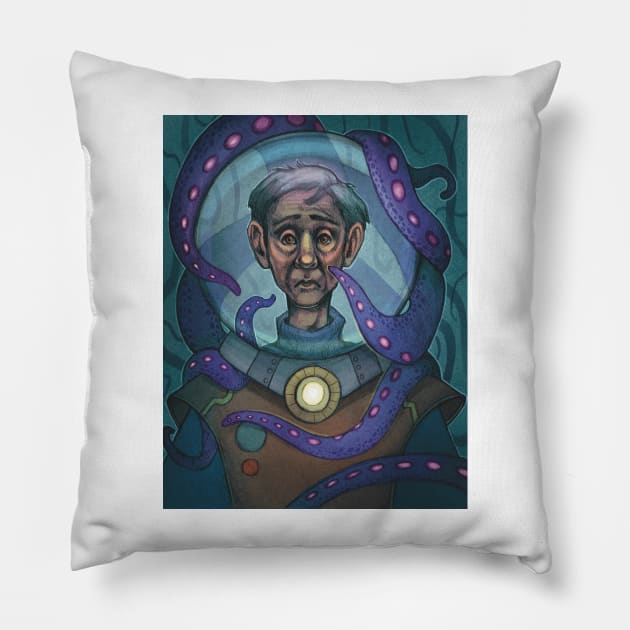 Alien Invasion Pillow by Josslyn-Hagen