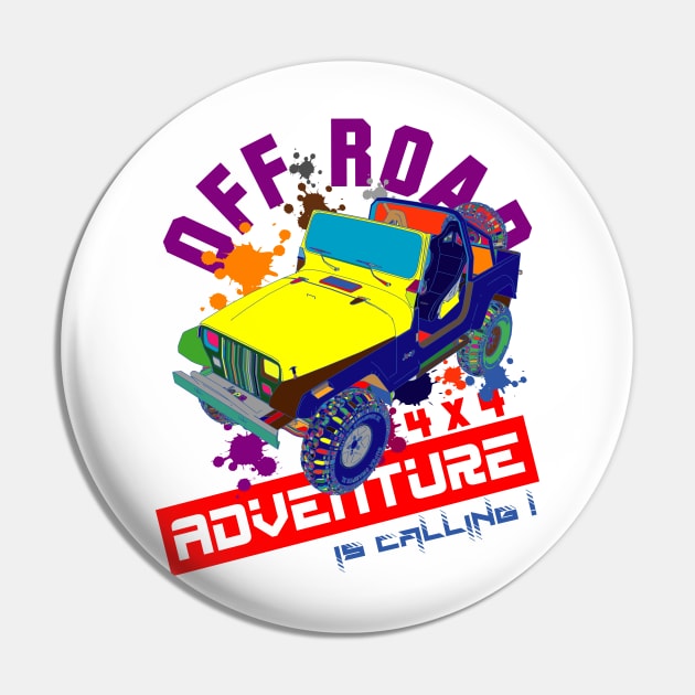 Off Road Adventure Pin by wangsaastramaya