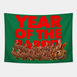 Year Of The Rabbit Tapestry