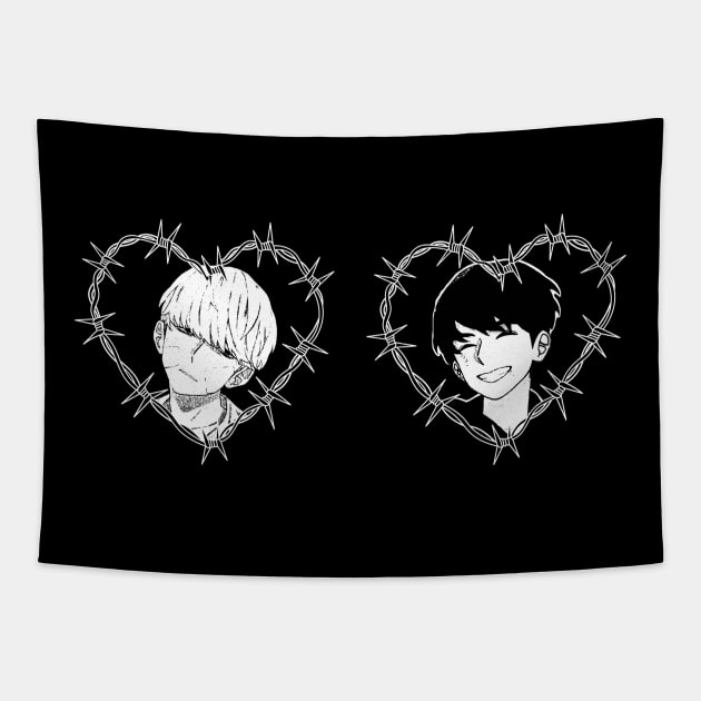 Stay Alive - jungkook x yoongi Tapestry by GlitterMess