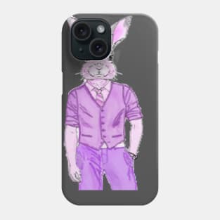 50 shades of purple bunny Phone Case