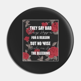 HEART BREAK QUOTE Pin