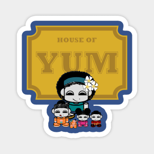 O'BABYBOT: House of Yum Family Magnet