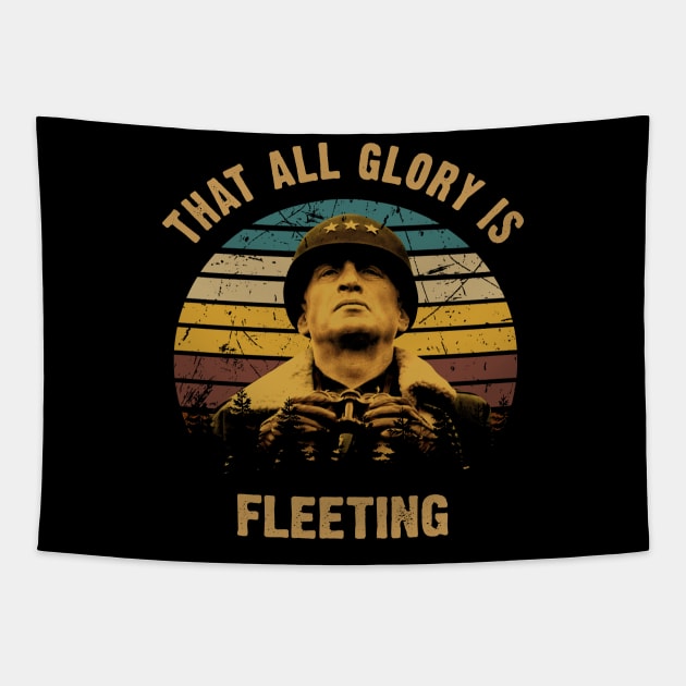 Pattons Commanding Presence T-Shirts, Embrace the Spirit of General Pattons in Every Design Tapestry by Fantasy Forest