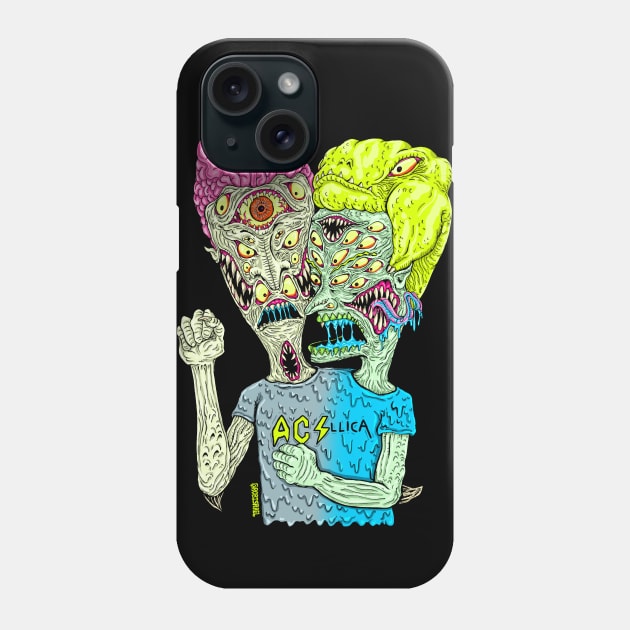 Metal Monsters Phone Case by Robisrael