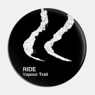 Vapour Trail / Minimalist Graphic Artwork Design Pin