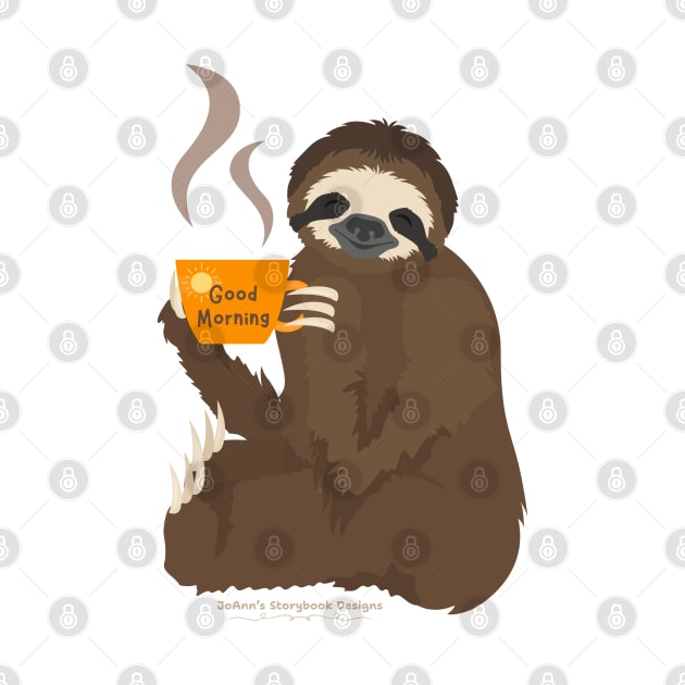 Good Morning Sloth by JoAnn's Storybook Designs 