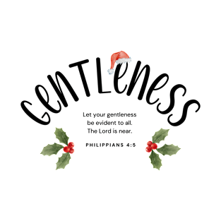 Gentleness - Fruits of the Spirit 2023 Christmas | Group | Set Design T-Shirt