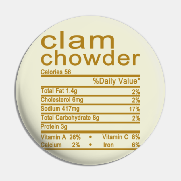 clam chowder nutrition thanksgiving - Clam Chowder ...