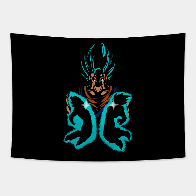 Dragon Ball Super - Vegito Blue Tapestry by Ulteh