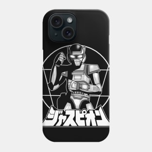 Special Megabeast Investigator Juspion ( Black and White ) Phone Case