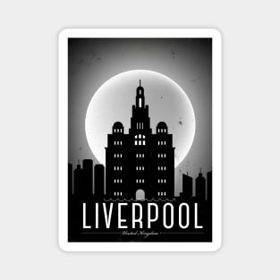 Liverpool Poster Design Magnet