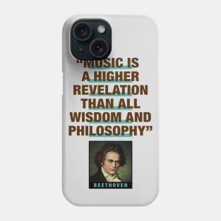 Beethoven Quotes Phone Case