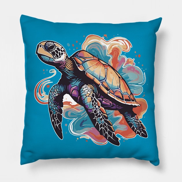 New Sea Turtle Pillow by Elijah101