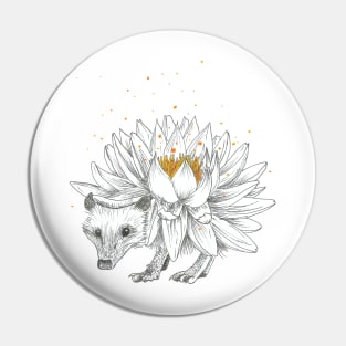 Zen hedgehog Pin