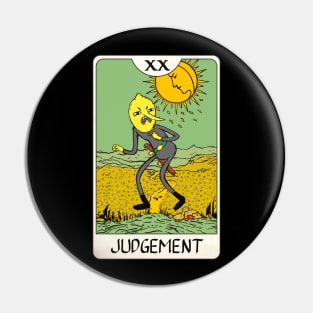 Lemongrab - Tarot Card Pin