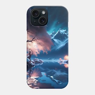 Winter Riverscape Phone Case