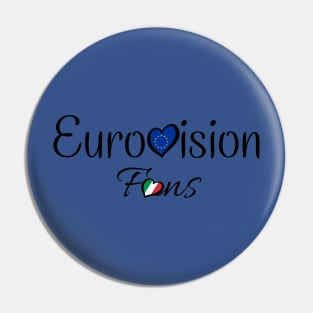 Eurovisión Fans Italia. Pin