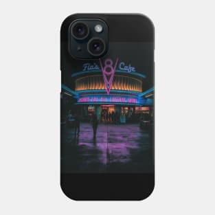 Neon Flas Cafe Phone Case