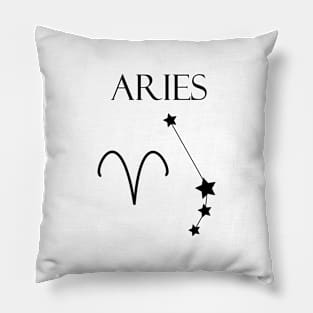 Aries Zodiac Horoscope Constellation Sign Pillow