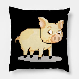 Pixels of Nature Pig Pillow