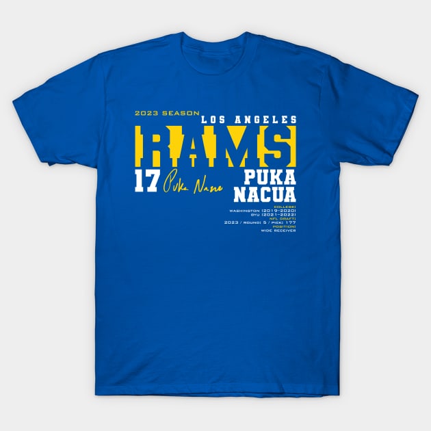 Shirts, La Rams T Shirt Size M