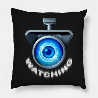 Watching Camera Pillow