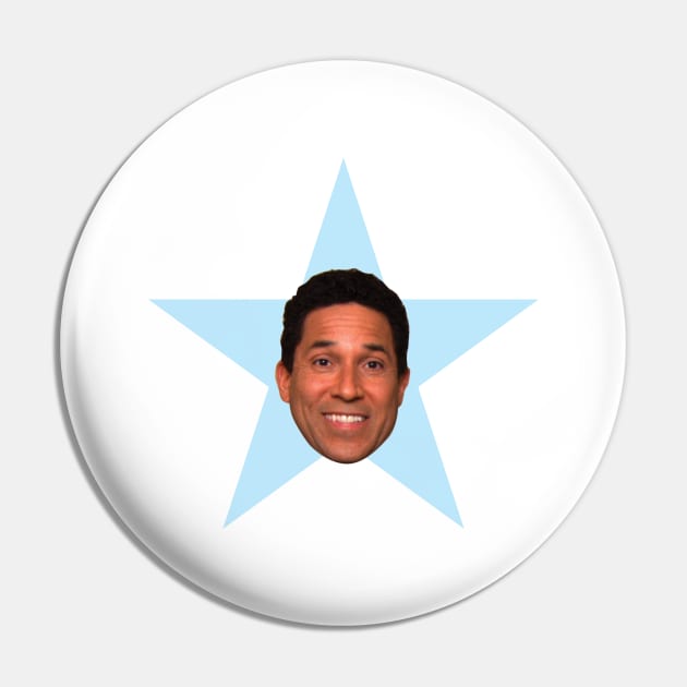 Oscar's American Idol Star Pin by hinoonstudio