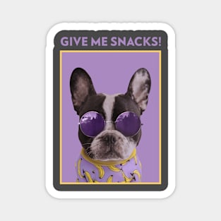 Give Me Snacks! Magnet