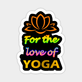 Yoga Lovers Magnet