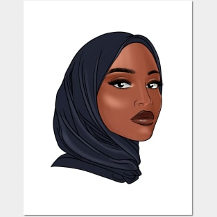 cute muslim girl Art Board Print for Sale by muslim-ah