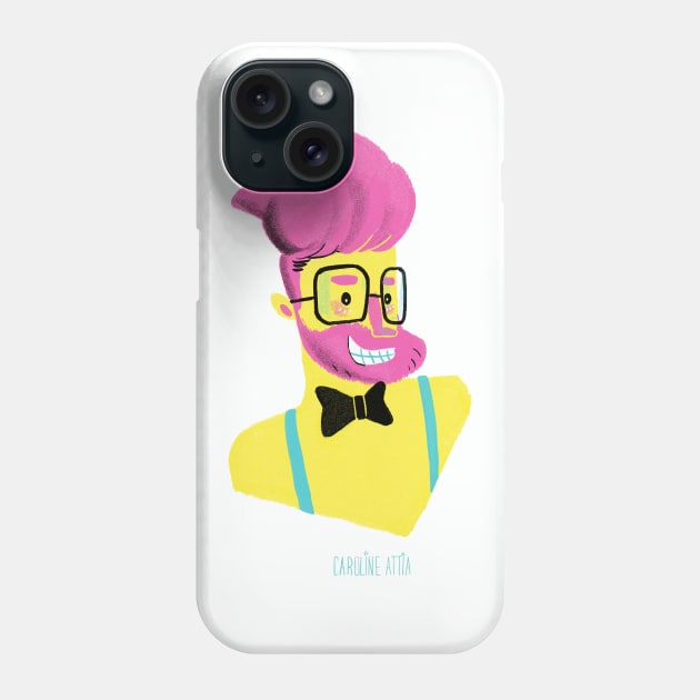 Hipster Phone Case by BabyKarot