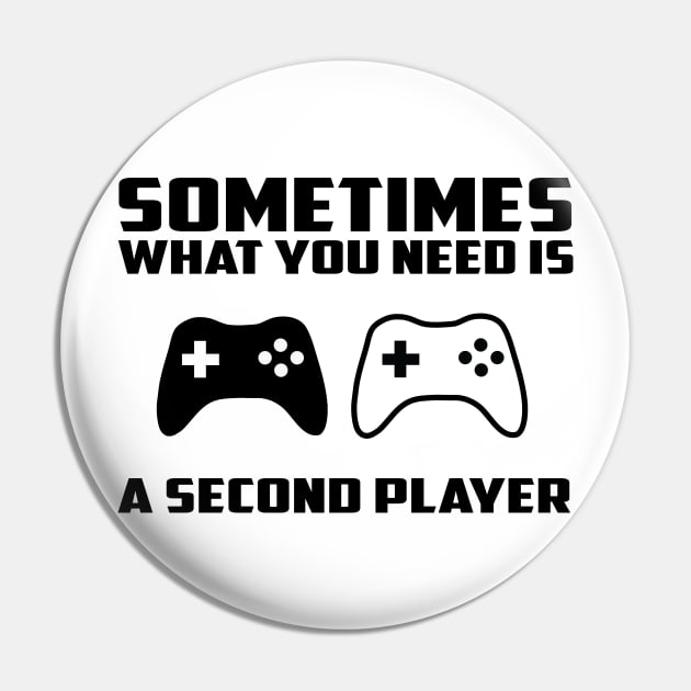 Sometimes what you need is a second player Pin by Rozaimie