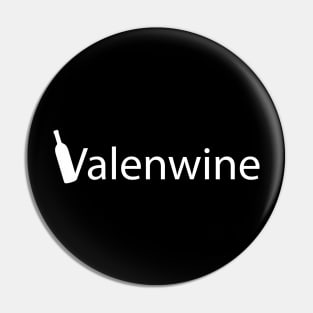 Valentine Wine Pin