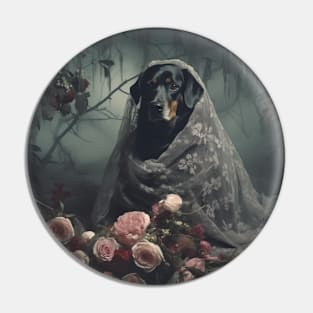 Dark Bride Rottie Pin