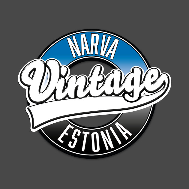 estonia Narva vintage logo by nickemporium1