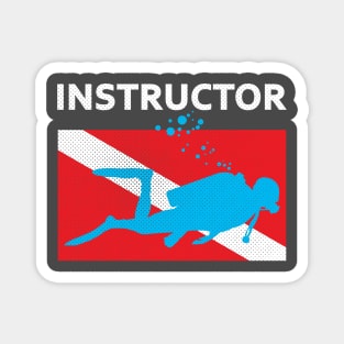 Scuba Diving Instructor Magnet