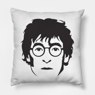 Minimalist Beatles Pillow