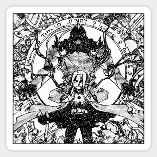 Fullmetal Alchemist brotherhood Anime Car Window Decal Sticker E002