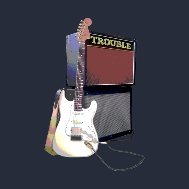 Trouble (Single by Hughes Taylor) Artwork by hughestaylor