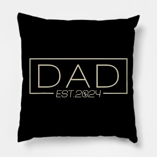 Dad Est. 2024 Pillow