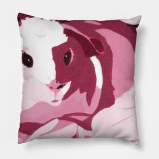 Monochrome Guinea Pig Pillow